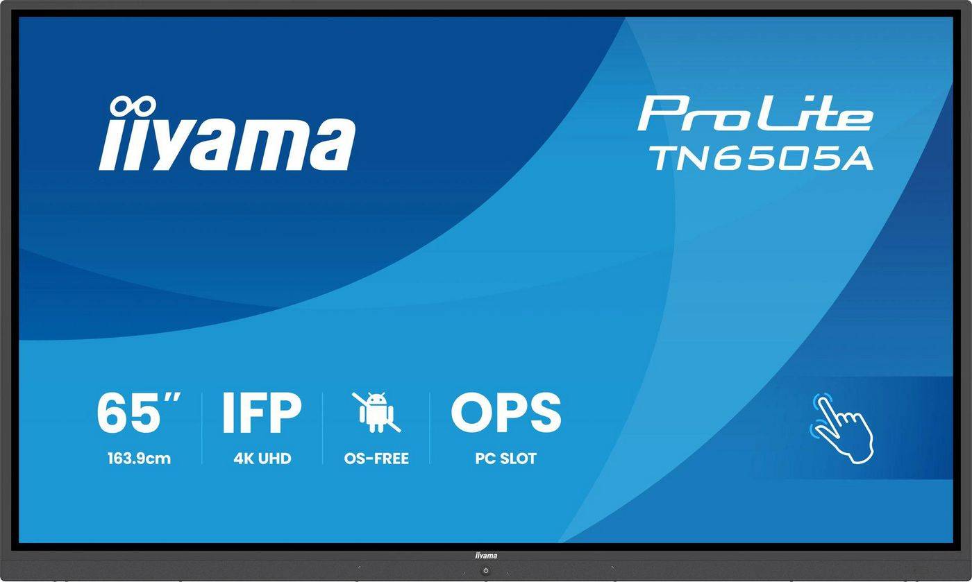 iiyama 65" IFP OS-Free 40-Points DeepContrast+ Flachbildschirm TFT/LCD IPS-5