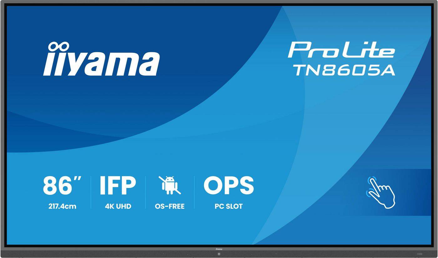 iiyama 86" IFP OS-Free 40-Points DeepContrast Flachbildschirm TFT/LCD IPS-6