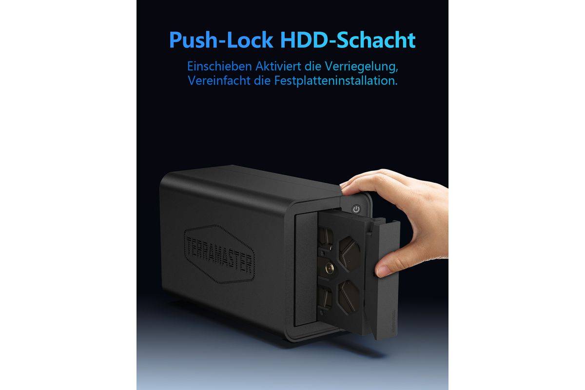 TERRAMASTER F2-425, 2bay NAS 4GB DDR4 (No Hard Drive) Multimedia-Technik NAS-Speichersysteme-5
