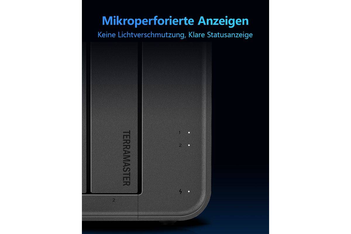 TERRAMASTER F2-425, 2bay NAS 4GB DDR4 (No Hard Drive) Multimedia-Technik NAS-Speichersysteme-4
