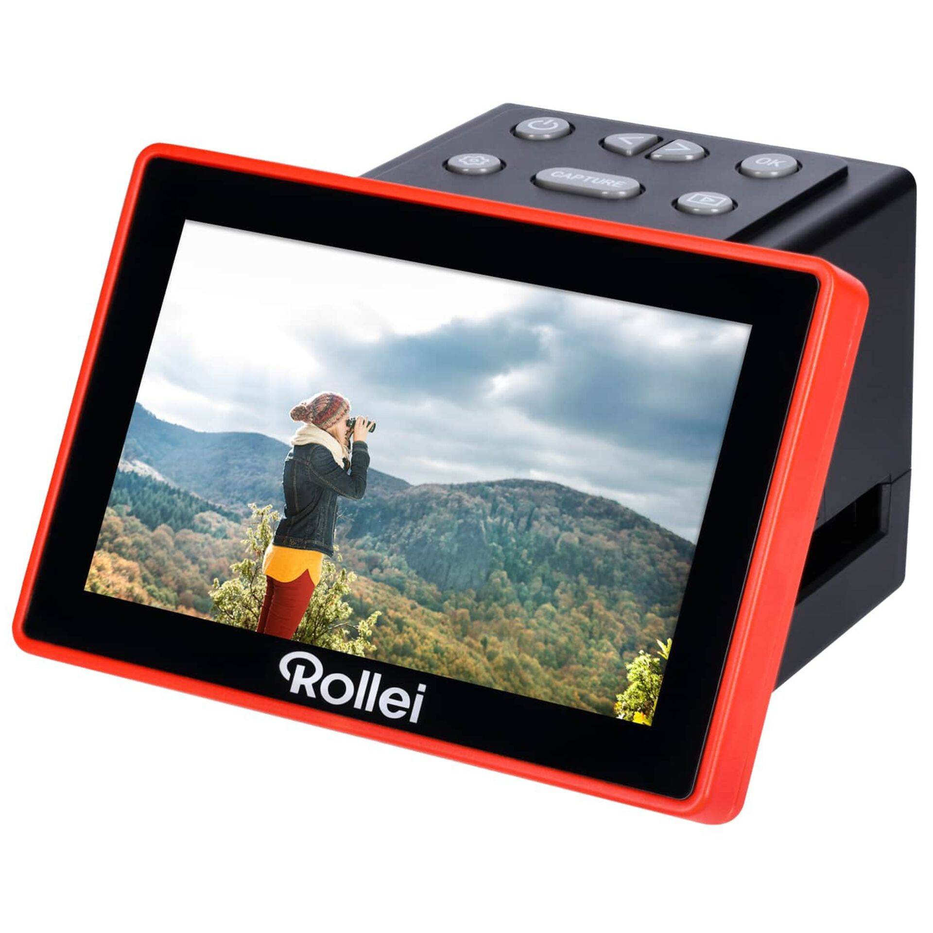 Rollei DF-S 1300 SE, Schwarz, USB, USB Typ-C, 498 g, 139 mm, 136 mm-0