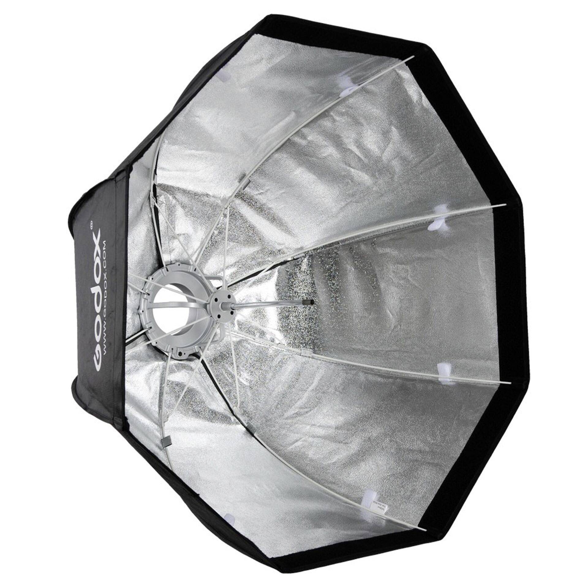 Godox SB-GUE95, Schwarz, Nylon, 95 cm, internal diffuser, external diffuser, case, grid-0