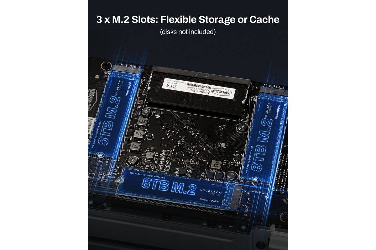 TerraMaster F4-425 Plus N95 4bay NAS DDR4 No Hard Drive-3
