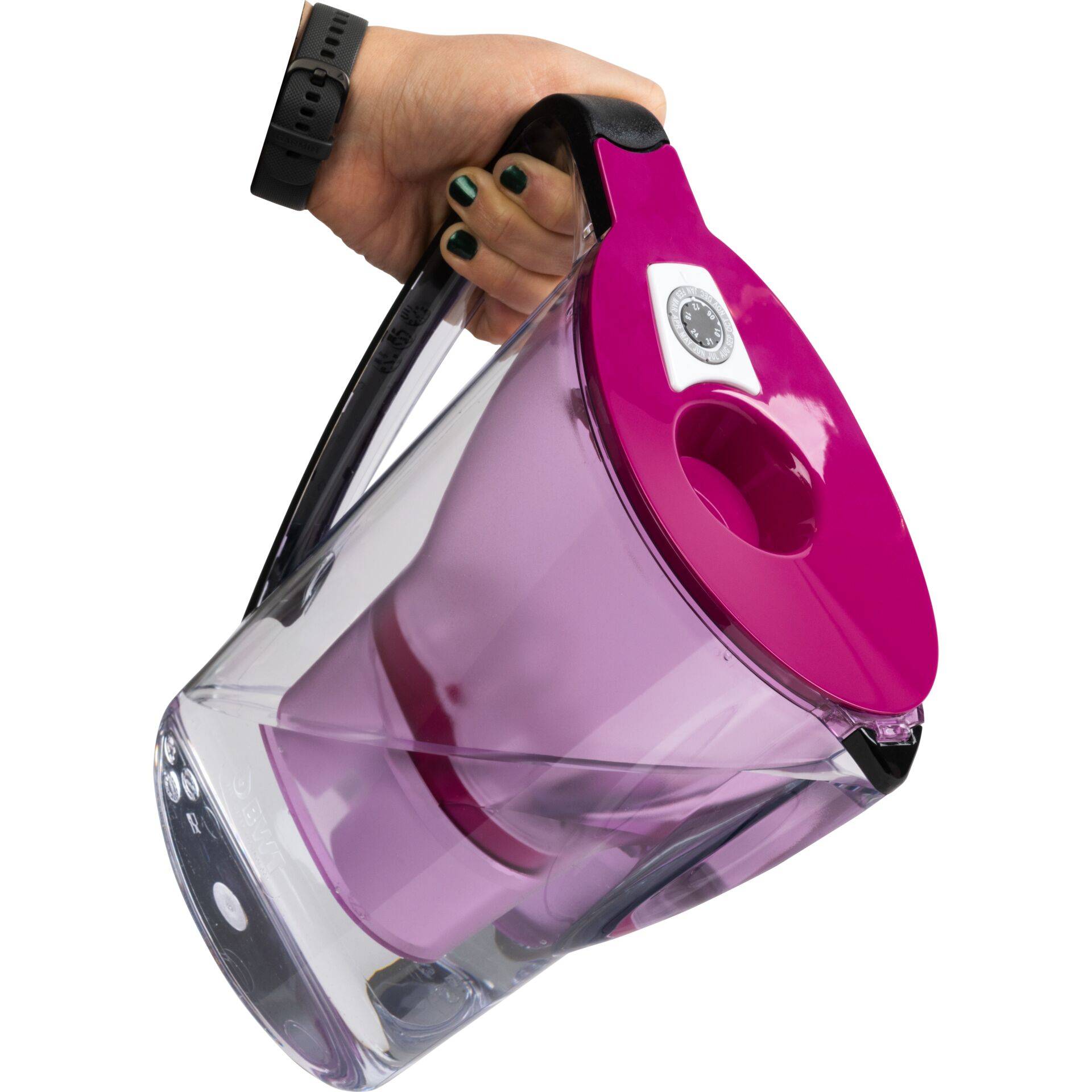 BWT 125557843, Manueller Wasserfilter, 2,7 l, Transparent, Violett-3