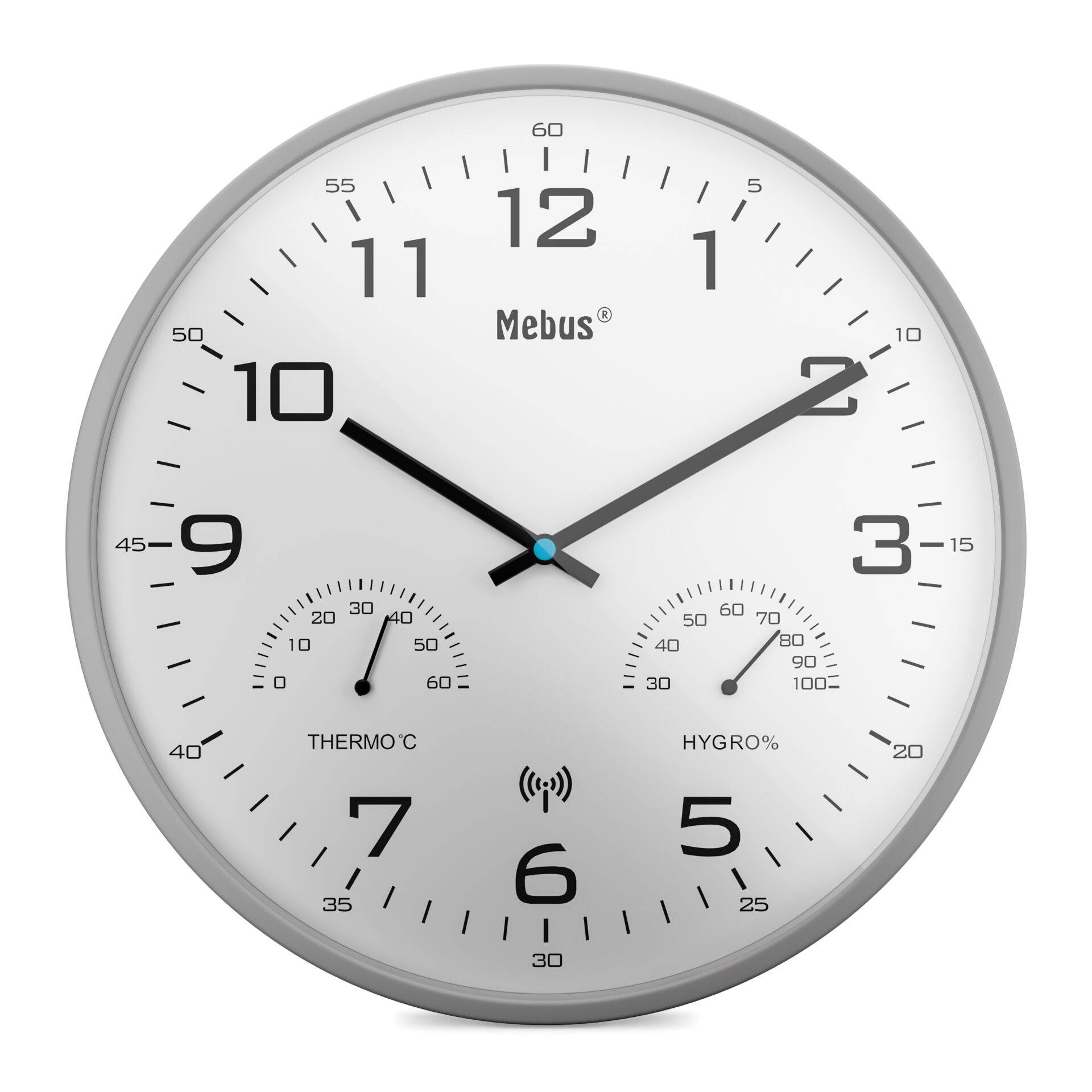 MEBUS - 52842 Funk Wanduhr-0