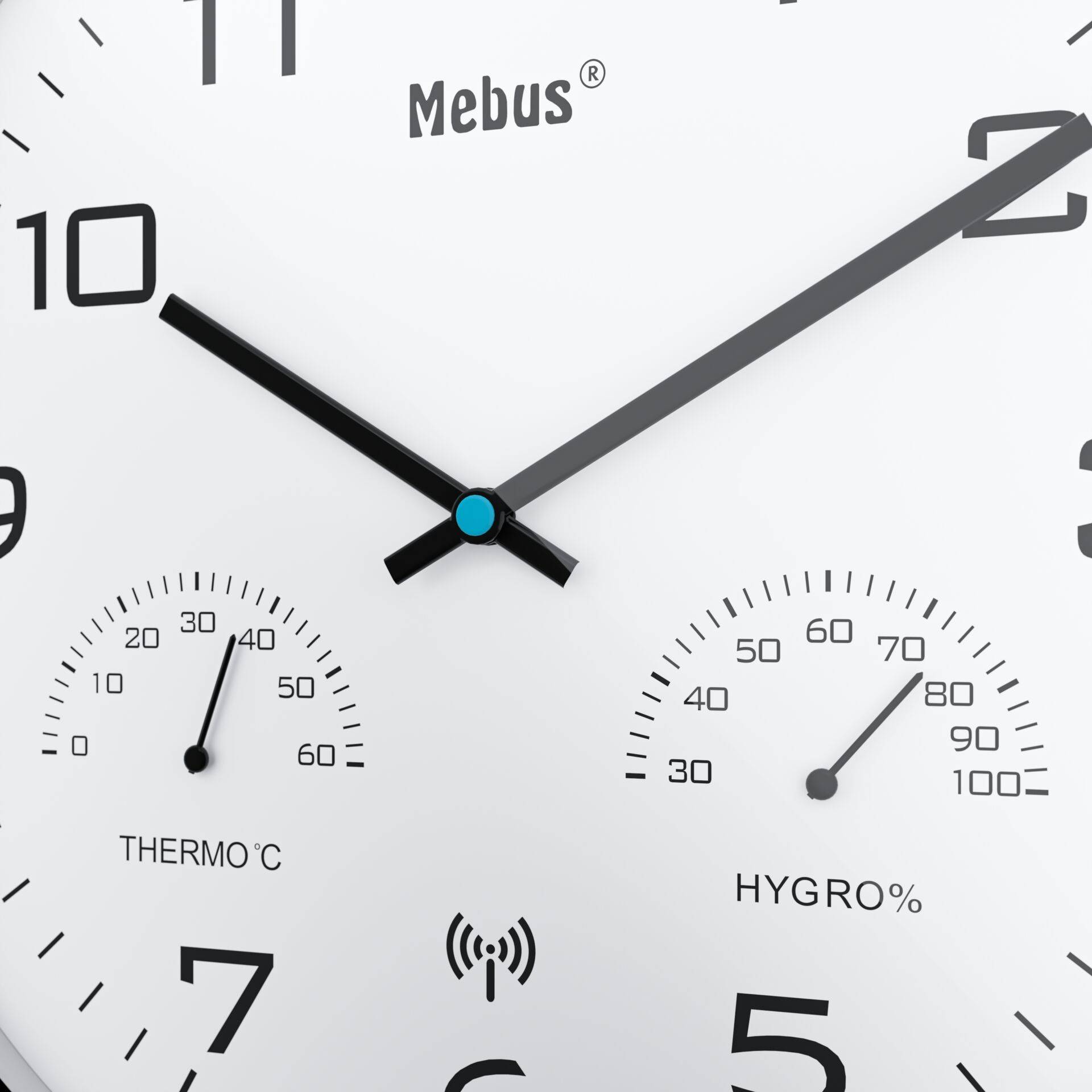 MEBUS - 52842 Funk Wanduhr-4