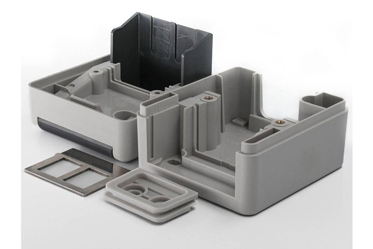 Equip Aufputz-Anschlussdose mit 2 Keystone-Anschlüssen für den Außenbereich, Schutzart IP44, Verteilerkasten, Kunststoff-5