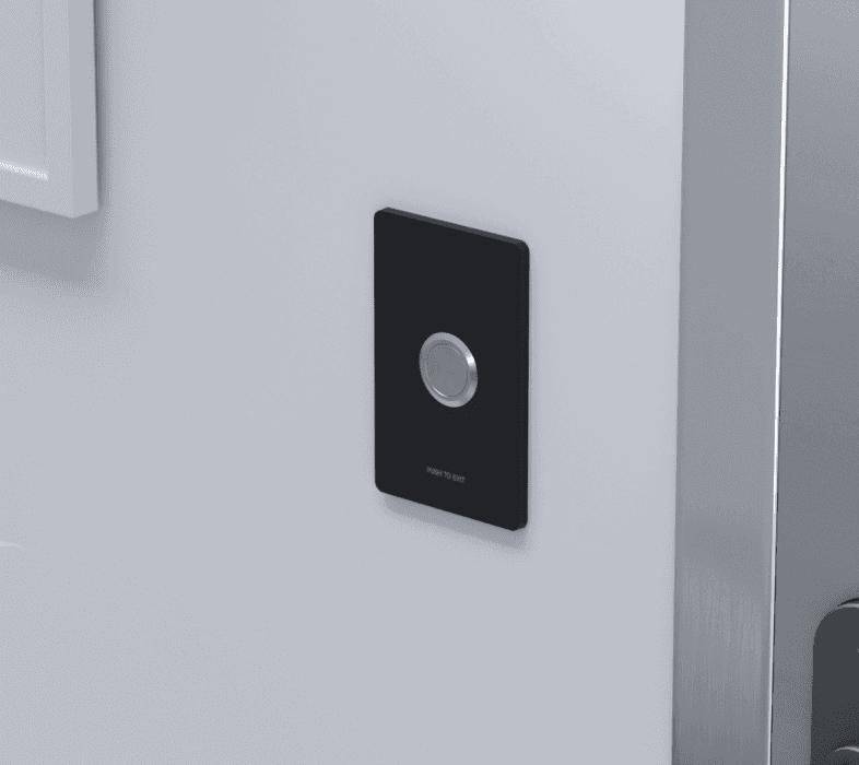 Ubiquiti Button designed for UniFi Access Hubs. Push-to-exit.-3