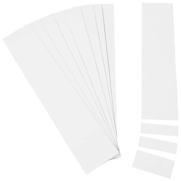 Einsteckkarten für 9,5mm Einsteckschiene 40x7,5mm VE=420 Stück weiß-0