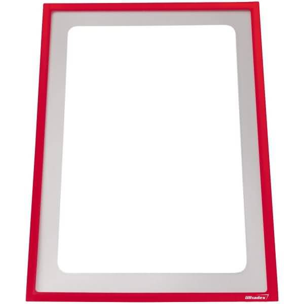 Infotasche magnetisch für DIN A4 312x225mm VE=5 Stück rot-0