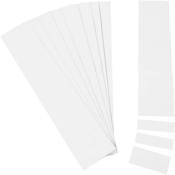 Einsteckkarten für 20mm Einsteckschiene 70x17mm VE=170 Stück weiß-0