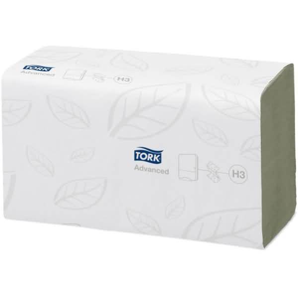 Handtücher Advanced Zickzack-Faltung 2-lagig grün VE=15x250 Stück-1