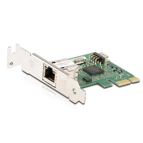 Fujitsu D2907-A11 Netzwerkkarte (PCI Express x1, Low Profile, GigaBit Ethernet, 1x RJ-45 LAN)