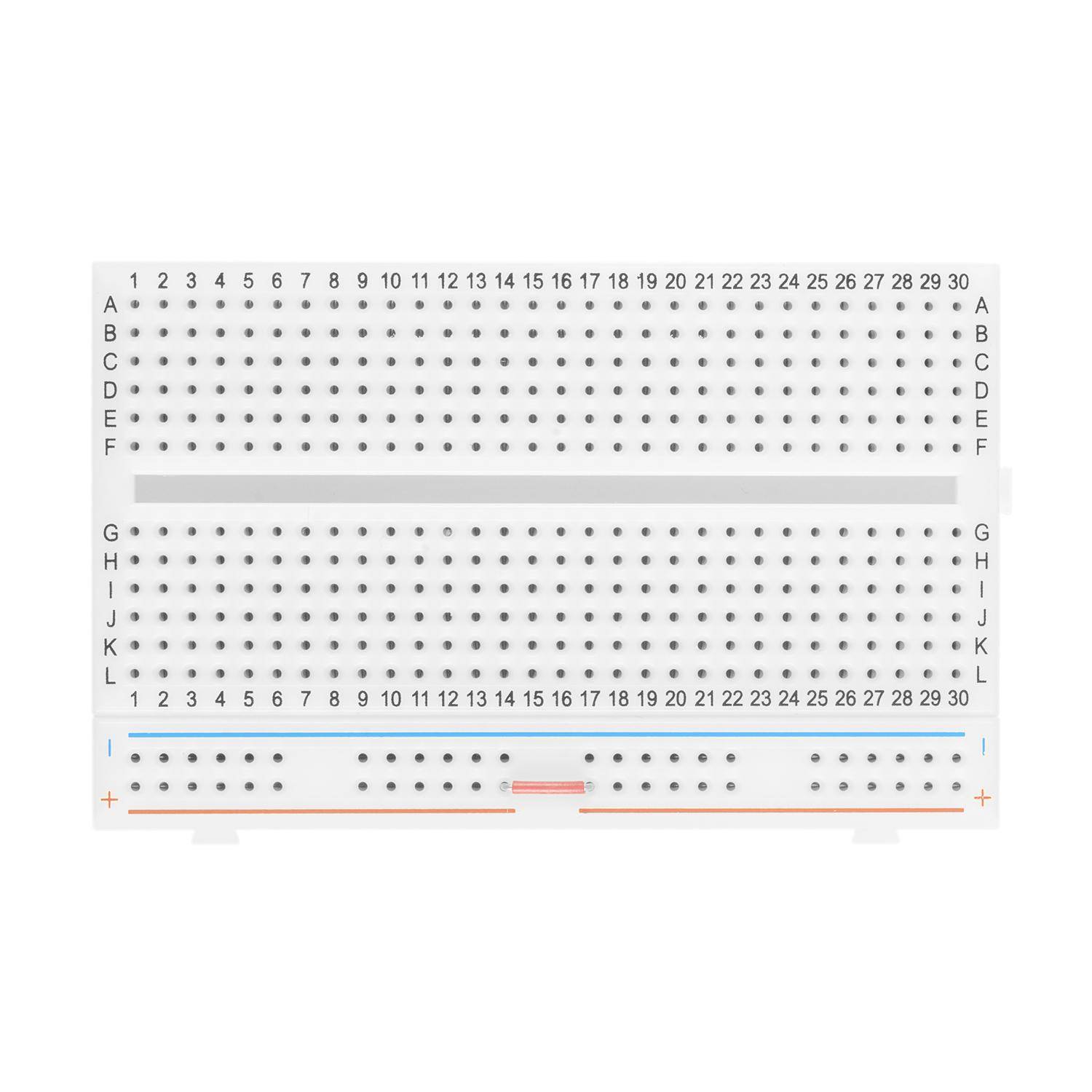 Breadboard mit 408 Kontakten, 6 Kontaktreihen je Seite, optimiert für ESP8266/ESP32 NodeMCU-1