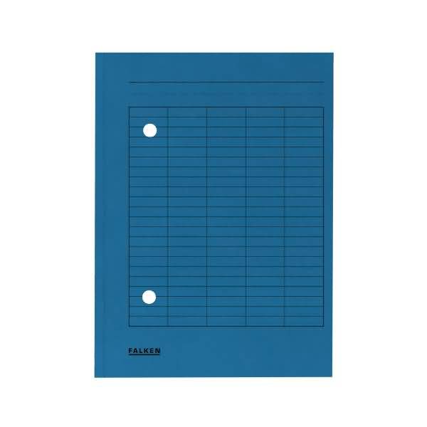 Umlaufmappe 80004179 A4 2 Sichtlöcher blau 100 Stück-0