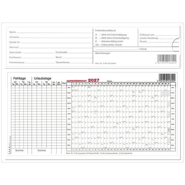 Personal-Planer A5 quer Kalendarium 2027