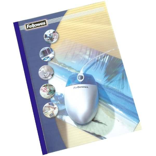 Thermobindemappe Prestige 1,5mm 1-10 Blatt 150mic/220g/qm VE=100 Stück blau