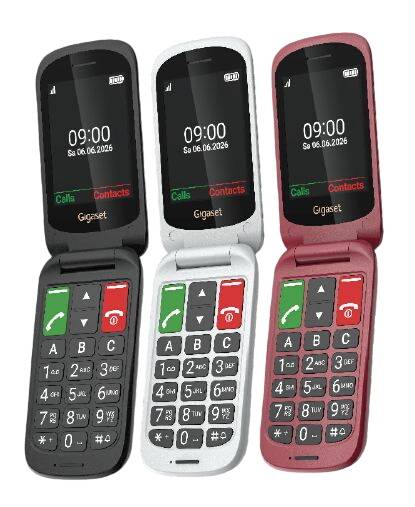 Gigaset GL40 schwarz - 128 GB - 7,11 cm