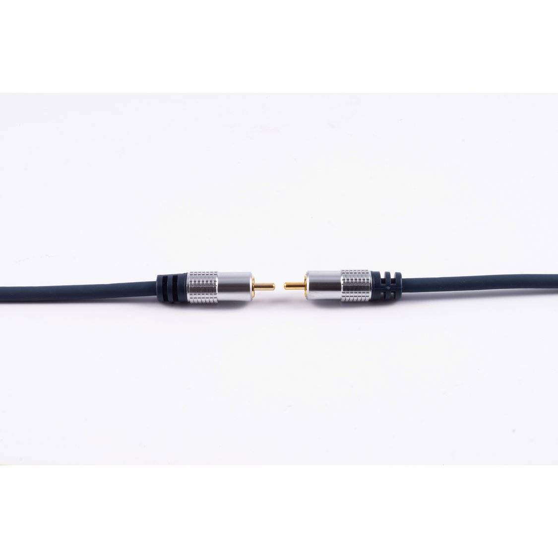 shiverpeaks Video-Kabel Cinch-Stecker auf Cinch-Stecker geschirmt vergoldet 1 m Chrom-1
