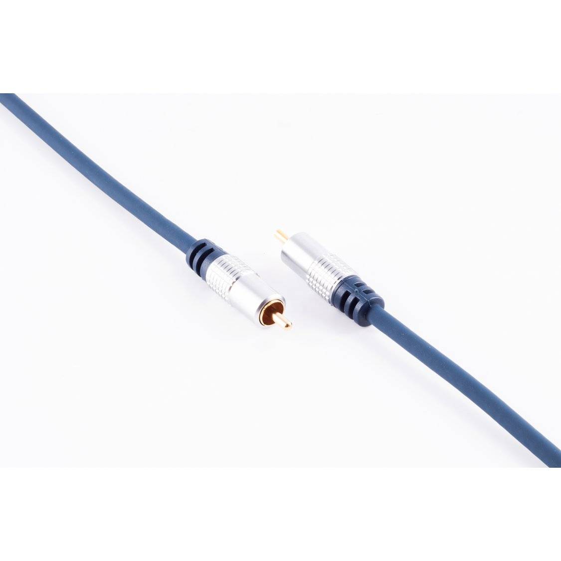 shiverpeaks Video-Kabel Cinch-Stecker auf Cinch-Stecker geschirmt vergoldet 1 m Chrom-2
