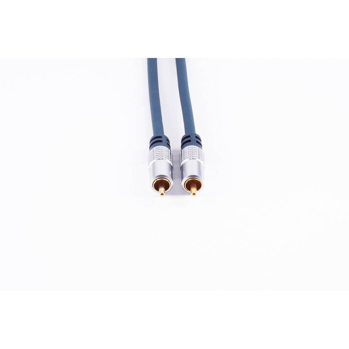 shiverpeaks Video-Kabel Cinch-Stecker auf Cinch-Stecker geschirmt vergoldet 1 m Chrom-3