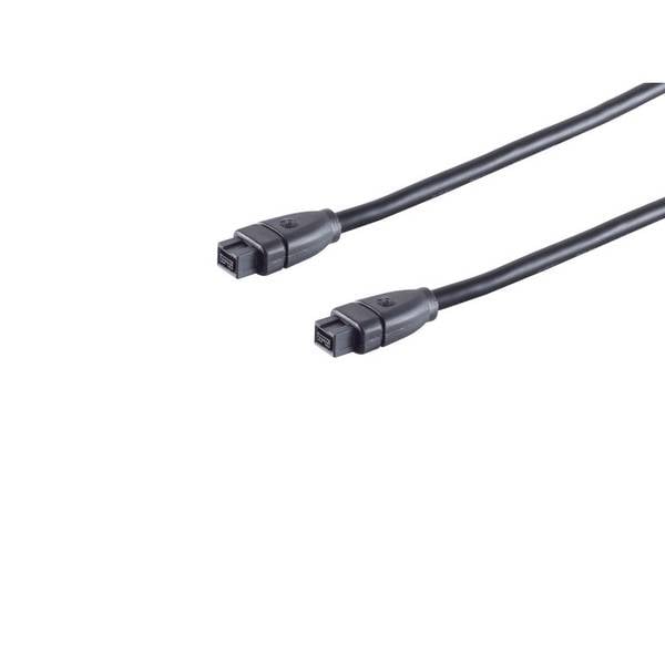 KABELBUDE.EU FireWire-Kabel IEEE 1394b 9-pol Stecker auf 9-pol Stecker 800 MBit/s 5m