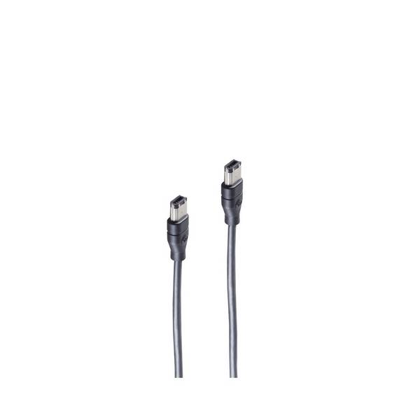 shiverpeaks FireWire-Kabel 6-pol-Stecker auf 6-pol-Stecker IEEE 1394 400 MBit/s 5m