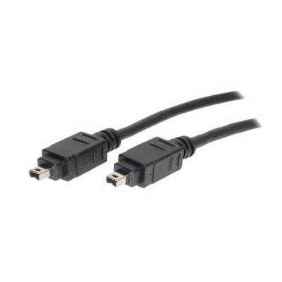 KABELBUDE.EU FireWire-Kabel IEEE 1394 4-pol-Stecker auf 4-pol-Stecker 400 Mbit/s 3m-0