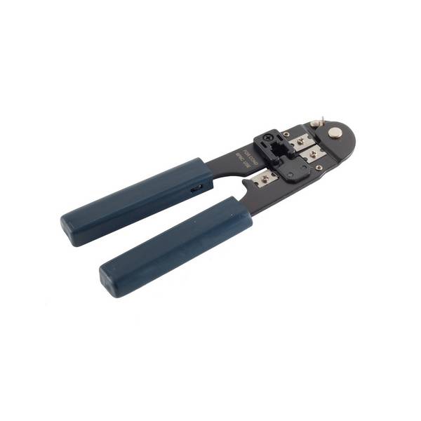KABELBUDE.EU Crimpzange für 6-polige RJ-Modular-Stecker Metall ergonomische Griffe