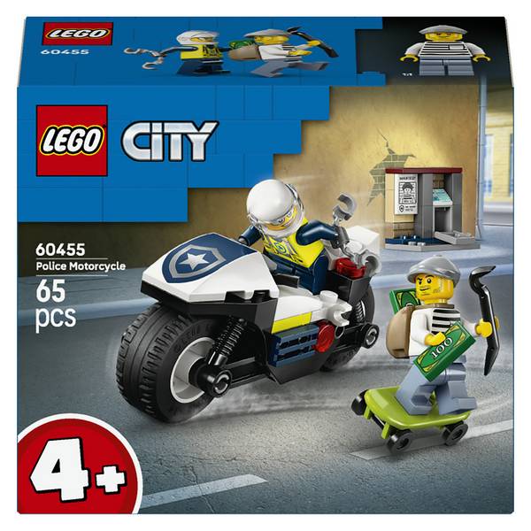 LEGO - 60455 City Verfolgungsjagd mit dem Polizeimotorrad
