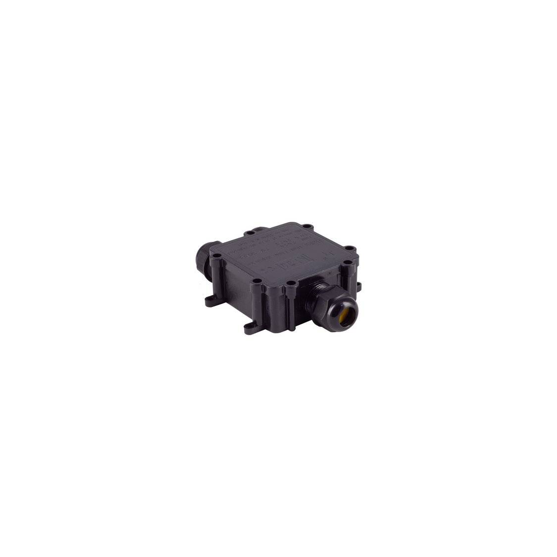 S/CONN Outdoor Kabelverbinder Box IP68 ABS-Kunststoff 1x2 Eingänge Groß Schwarz-1