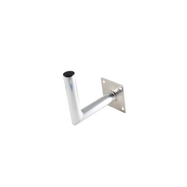 KABELBUDE.EU SAT-Wandhalterung Wandplatte 250x250 mm Rohr 50x2,5 mm Aluminium