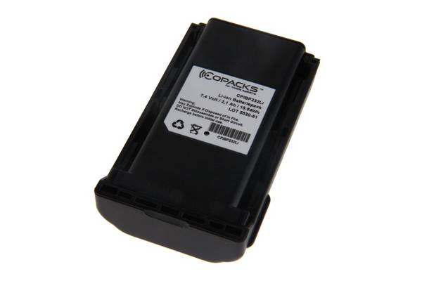 CoPacks Li-Ion Akku passend für Icom IC-F3062S FuG11b; IC-F34 - 7,4 V 2100 mAh
