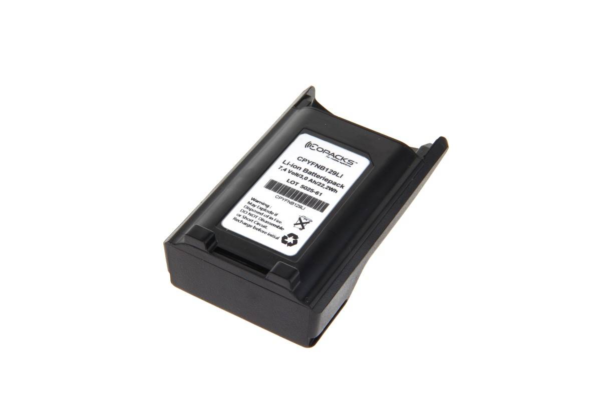 CoPacks Li-Ion Akku passend für Vertex Standard VX821, VX924 - Typ FNB-V129LI-UNI/ AAJ63X001 - 7,4 V 3000 mAh...-0