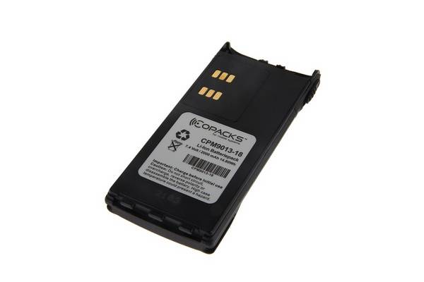 CoPacks Li-Ion Akku passend für Motorola GP320 GP360 GP380 Typ PMNN4158AR - 7,4 V 2000 mAh