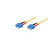 Duplex Patchkabel SC/SC 9/125µ, OS1/OS2 gelb 10m