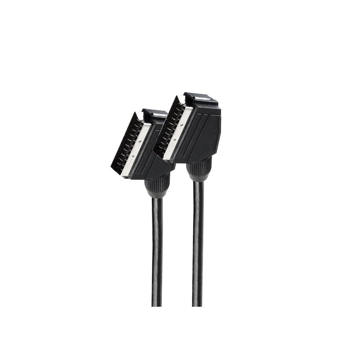 shiverpeaks Scart-Kabel BASIC-S Scart-Stecker auf Scart-Stecker Typ U geschirmt Schwarz 1,5m-0