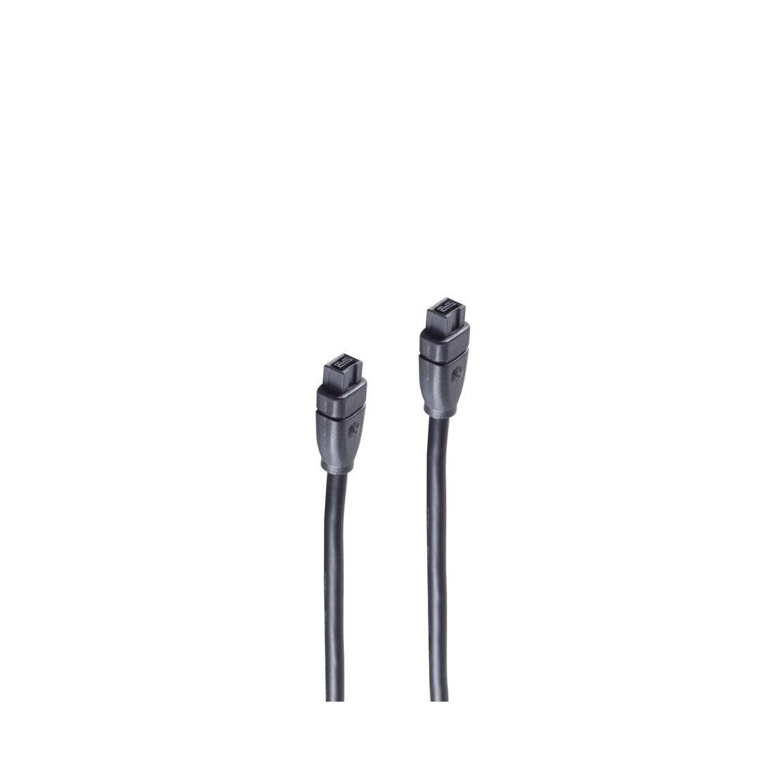 shiverpeaks BASIC-S FireWire-Kabel IEEE 1394B 9-pol-Stecker auf 9-pol-Stecker 800 MBit/s, 1m-0