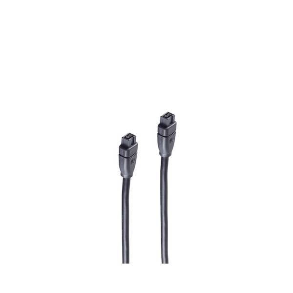 shiverpeaks BASIC-S FireWire-Kabel IEEE 1394B 9-pol-Stecker auf 9-pol-Stecker 800 MBit/s, 1m