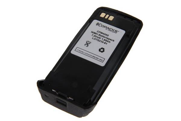 CoPacks NiMH Akku passend für Motorola DP3400 - PMNN4065 - 7,2 V 1650 mAh