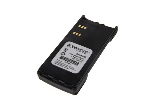 CoPacks NiMH Akku passend für Motorola GP320 GP360 GP380 - 7,2 V 1500 mAh