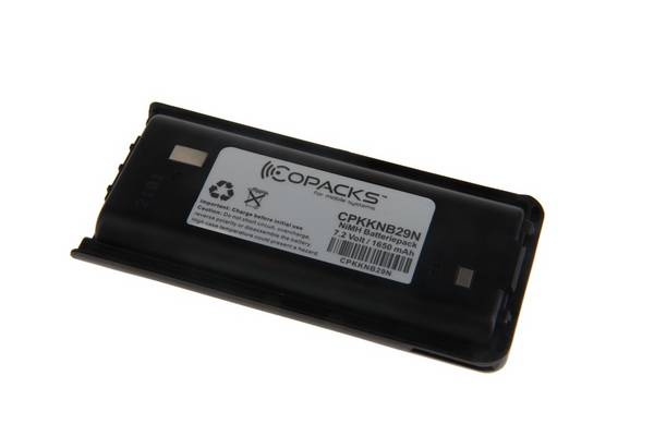 CoPacks NiMH Akku passend für Kenwood TK3201 TK2202 TK3202 - KNB29N - 7,2 V 1650 mAh