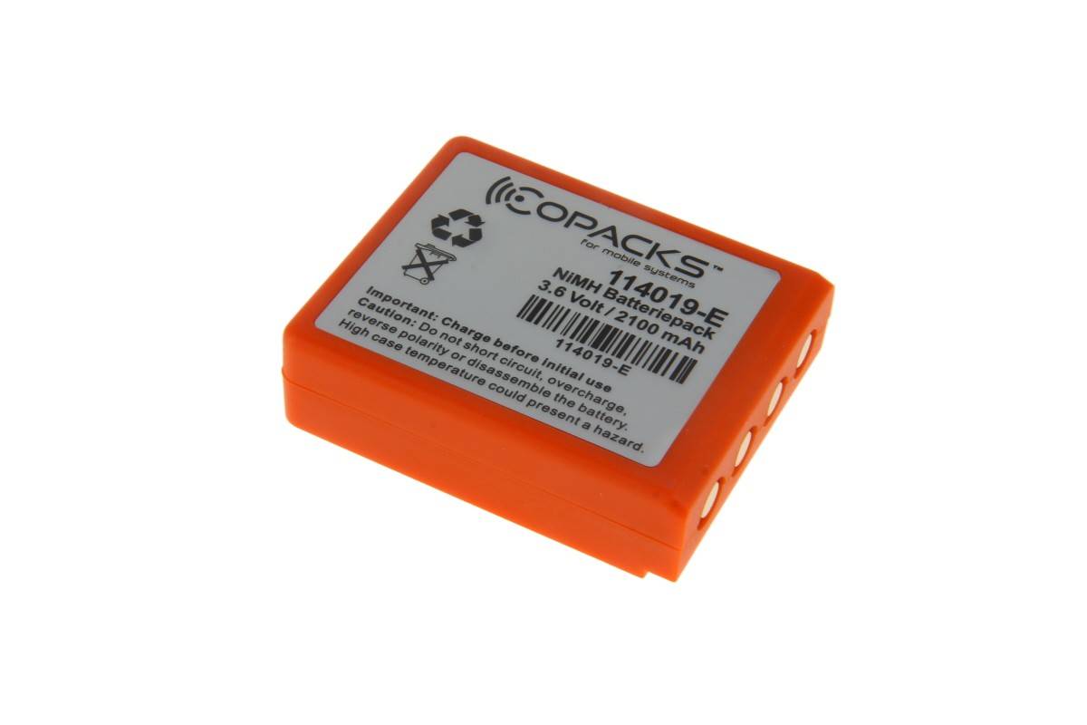 CoPacks NiMH Akku passend für HBC Funkfernsteuerung BA223000 BA223030 NM13D - 3,6 V 2100 mAh 60x48x16 mm-0