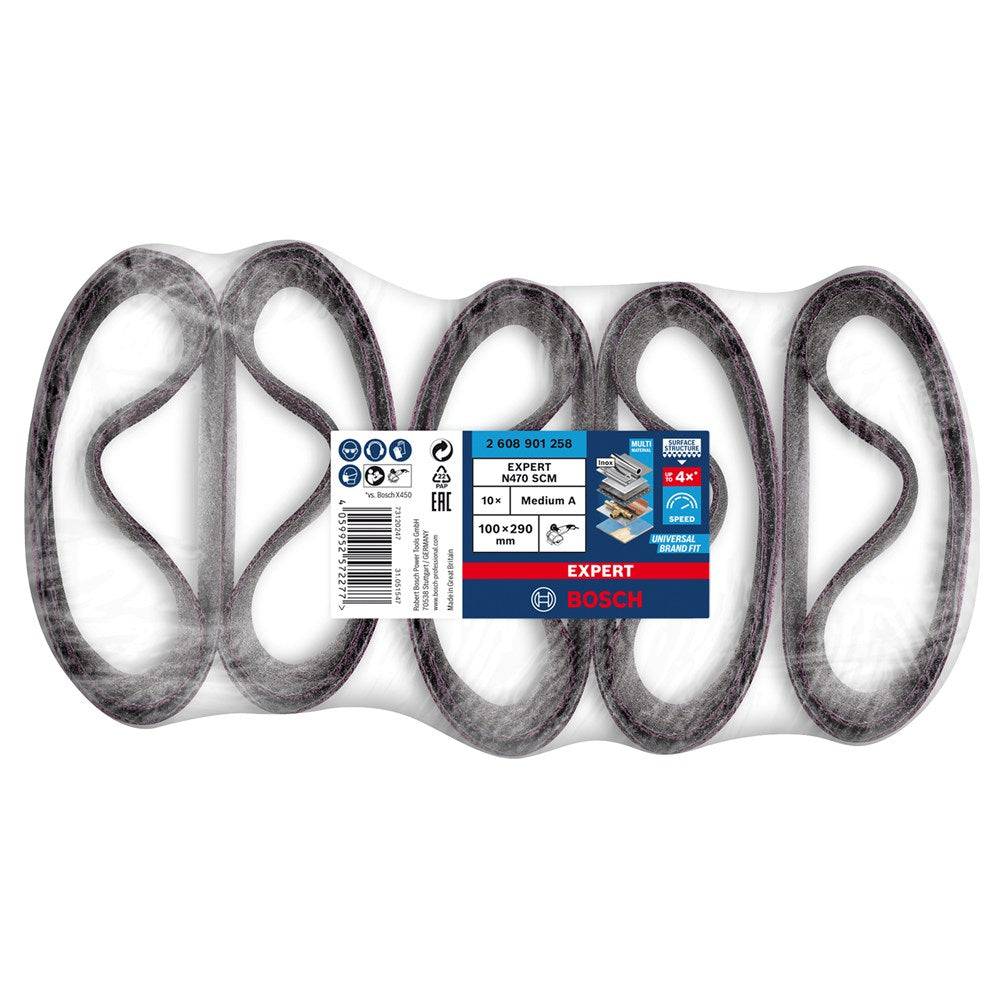 Schleifhülse Expert N470 D.90mm mittel f.Satinierer 10 St. BOSCH-1