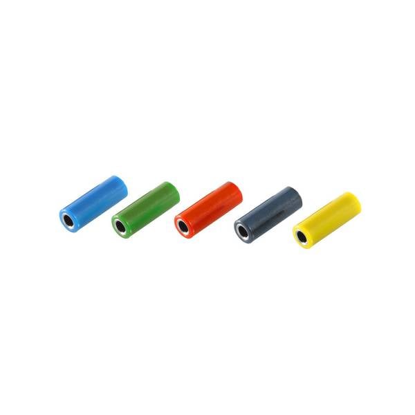 shiverpeaks Bananenkupplungs-Set BASIC-S Elektronik 5-teilig Blau Gelb Grün Rot Schwarz