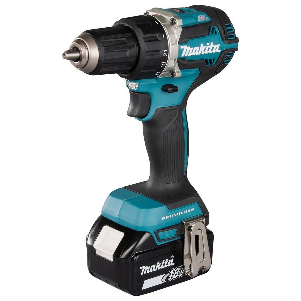Makita Akku-Bohrschrauber 18V DDF484RT3J **Set inkl.Akku(3X5Ah)Ladegerät u.Makpac Werkzeug-1