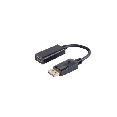 shiverpeaks DisplayPort-Adapter DisplayPort-Stecker auf HDMI-Buchse 1.1 ABS 0,15 m Schwarz-0