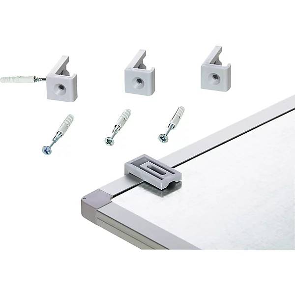 Whiteboard-Set inkl. Zubehör Stahl BxH 1200 x 900 mm. TAKKT Industrial & Packaging GmbH 87676549-3
