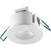 Goobay Bewegungsmelder Compact Weiß, Unterputz Deckenmontage, 360° PIR Sensor, 8 m Reichweite, IP20