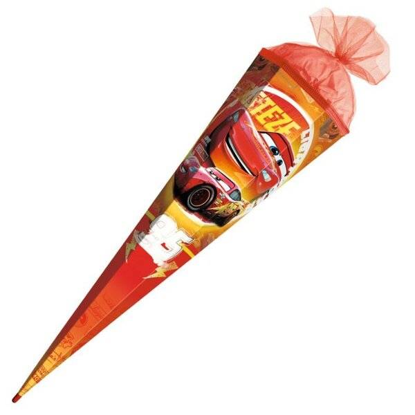 Schultüte Disney Pixar Cars - eckig 85 cm.